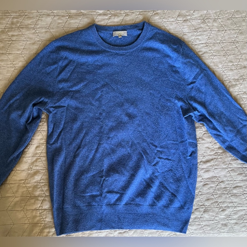 N. Peal London Cashmere Oxford Sweater James Bond 007